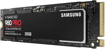 Накопитель SSD Samsung PCIe 4.0 x4 250GB MZ-V8P250BW 980 PRO M.2 2280
