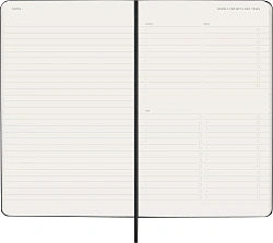 Еженедельник Moleskine PRO VERTICAL Large 130х210мм 168стр. черный