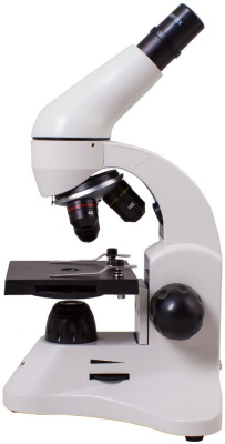 Микроскоп Levenhuk Rainbow 50L монокуляр 40-800x на 3 объектива лунный камень