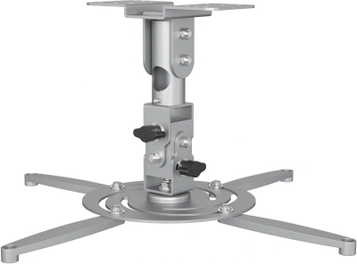 Кронштейн для проектора Cactus CS-VM-PR04-AL серебристый макс.22кг потолочный поворот и наклон