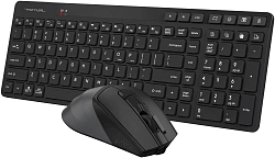 Клавиатура + мышь A4Tech Fstyler FB2800C Air2 клав:черный/серый мышь:черный/серый USB беспроводная Bluetooth/Радио slim
