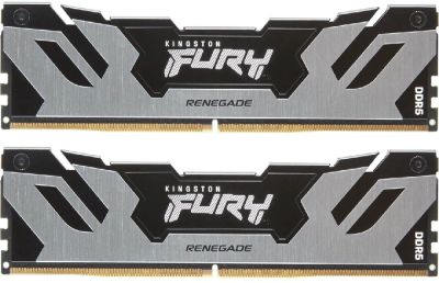 Память DDR5 2x16GB 8000MHz Kingston KF580C38RSK2-32 Fury Renegade XMP RTL Gaming PC5-64000 CL38 DIMM 288-pin 1.45В kit single rank с радиатором Ret