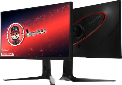 Монитор Bloody 27" MN272U черный IPS LED 1ms 16:9 HDMI M/M матовая HAS 400cd 178гр/178гр 3840x2160 160Hz G-Sync FreeSync DP 4K 6.5кг