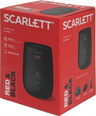 Увлажнитель воздуха Scarlett SC-AH986M30 23Вт (ультразвуковой) черный