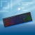 Клавиатура Оклик 490ML черный USB slim Multimedia LED