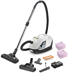 Пылесос Karcher DS 6 Plus Anniversary Edition 650Вт белый