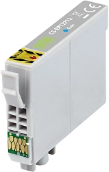 Картридж струйный Cactus CS-EPT2712 27XL голубой (17мл) для Epson WorkForce WF-3620/3640/7110/7210 с чипом