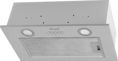 Вытяжка встраиваемая Weissgauff Box 600 PB IX нержавеющая сталь управление: кнопочное (1 мотор)