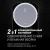 Пылесос-робот Polaris IQ Home PVCR 4105 25Вт серебристый/серый