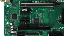 Материнская плата Asus PRO H610M-C-CSM Soc-1700 Intel H610 2xDDR5 mATX AC`97 8ch(7.1) GbLAN+VGA+DVI+HDMI+DP