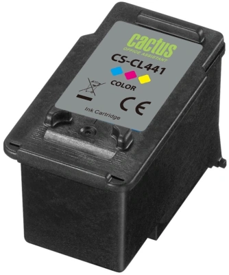 Картридж струйный Cactus CS-CL441 CL-441 многоцветный (18мл) для Canon PIXMA MG2140/ MG3140