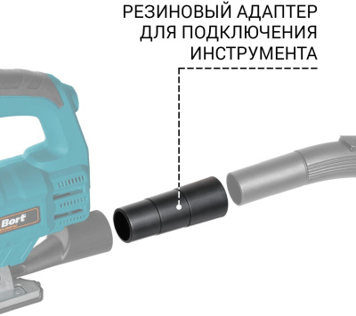 Строительный пылесос Bort BSS-1625-Storm 1600Вт (уборка: сухая/влажная) синий