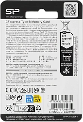 Флеш карта CFexpress 512GB Silicon Power SP512GBCFEB21V10 w/o adapter