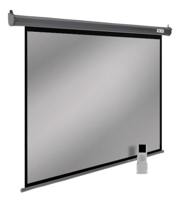 Экран Cactus 138x220см SIlverMotoExpert CS-PSSME-220X138-DG 16:10 настенно-потолочный рулонный тёмно-серый (моторизованный привод)