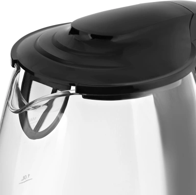 Чайник электрический Vitek VT-1122 1.7л. 2200Вт прозрачный корпус: стекло/пластик