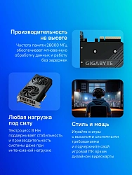 Видеокарта Gigabyte PCI-E 5.0 GV-N5060WF2OC-8GD 1.0 NVIDIA GeForce RTX 5060 8Gb 128bit GDDR7 2497/28000 HDMIx1 DPx3 HDCP Ret