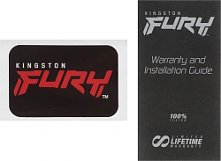 Память DDR5 2x16GB 6400MHz Kingston KF564C32BBK2-32 Fury Beast RTL Gaming PC5-51200 CL32 DIMM 288-pin 1.4В kit single rank с радиатором Ret