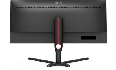 Монитор AOC 34" Gaming U34G3XM/EU черный/красный VA LED 1ms 21:9 HDMI матовая HAS Piv 300cd 178гр/178гр 3440x1440 144Hz FreeSync Premium DP 2K 7.78кг