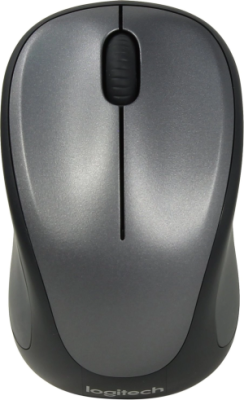 Мышь Logitech M235 серый/черный оптическая 1000dpi беспров. USB для ноутбука 2but (910-002692)