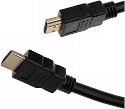 Кабель аудио-видео Cactus CS-HDMI.1.4-2 HDMI (m)/HDMI (m) 2м. позолоч.конт. черный