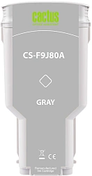 Картридж струйный Cactus CS-P2V72A №730 серый (300мл) для HP Designjet T1600/1700/2600 с чипом
