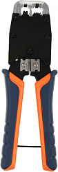 Инструмент обжимной Hyperline HT-500 для RJ-45/RJ-12 (упак:1шт)