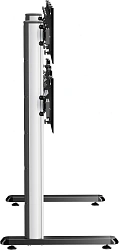 Стойка для телевизора Cactus CS-FS-TV4-PRO черный 45"-55" макс.50кг напольный мобильный