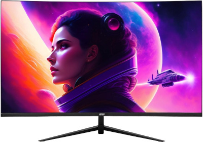 Монитор Hiper 27" Gaming PB2701 черный VA LED 1ms 16:9 HDMI M/M матовая 300cd 178гр/178гр 2560x1440 165Hz FreeSync DP Quad HD 2K (1440p) 3.6кг