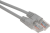 Патч-корд Buro UTP-5E-2M-G-LSZH UTP cat.5E 2м серый RJ-45 (m)-RJ-45 (m)