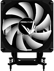 Устройство охлаждения(кулер) Formula Ice Burg EX ARGB Soc-AM5/AM4/1200/1700/1851 черный 4-pin 17-34dB Al+Cu 220W 751gr Ret (ICE BURG EX ARPW 6P BK)
