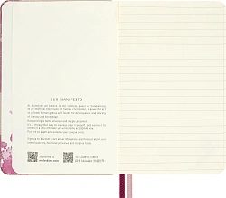 Блокнот Moleskine LIMITED EDITION SAKURA LESU09MM710 Pocket 90x140мм обложка текстиль 176стр. линейка твердая обложка розовый 2026