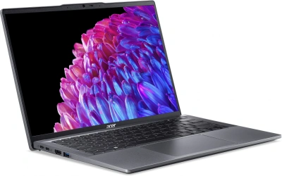 Ноутбук Acer Swift Go 14 SFG14-63-R8U9 Ryzen 5 8645HS 16Gb SSD1Tb AMD Radeon 760M 14" OLED 2.8K (2880x1800) Windows 11 Home metall WiFi BT Cam (NX.KTSCD.002)