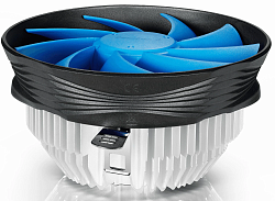 Устройство охлаждения(кулер) Deepcool Gamma Archer Pro V2 Soc-AM5/AM4/1200/1700/1851 черный/синий 4-pin 17.8-21dB Al+Cu 110W 315gr Ret (G-U-ARCHER-ARNNNN-G-2)