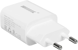 Сетевое зар./устр. Wiiix UNN-1-2-01 12W 2.4A 2xUSB универсальное белый