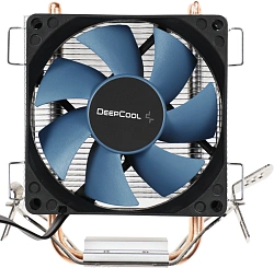 Устройство охлаждения(кулер) Deepcool Ice Edge Mini FS V2.0 Soc-AM5/AM4/1200/1700/1851 черный/синий 3-pin 25dB Al+Cu 100W 276gr Ret (DP-MCH2-IEMV2)