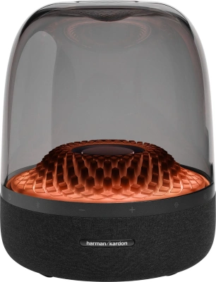 Колонка порт. Harman Kardon Aura Studio 4 черный 130W 2.1 BT (HKAURAS4BLKUK)