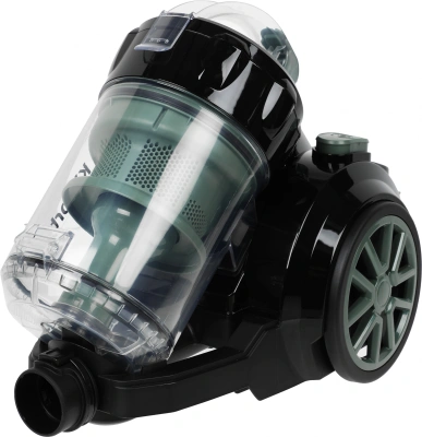 Пылесос Kitfort КТ-5193 1400Вт черный/зеленый