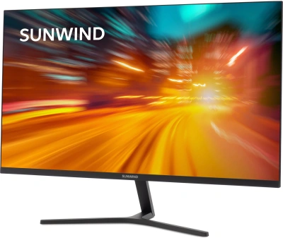 Монитор SunWind 27" SM-27FI401 черный IPS LED 1ms 16:9 HDMI матовая 250cd 178гр/178гр 1920x1080 180Hz G-Sync FreeSync DP FHD 4.2кг