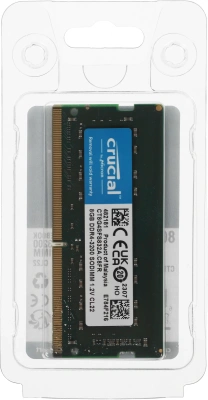 Память DDR4 8GB 3200MHz Crucial CT8G4SFS832A RTL PC4-25600 CL22 SO-DIMM 260-pin 1.2В single rank Ret