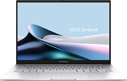 Ноутбук Asus Zenbook 14 UX3405CA-ST1352 Core Ultra 7 255H 32Gb SSD512Gb Intel Arc 14" OLED 3K (2880x1800) без ОС silver WiFi BT Cam Bag (90NB14W2-M01ZP0)