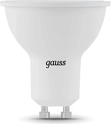 Лампа светодиодная Gauss MR16 5Вт цок.:GU10 спот 220B св.свеч.бел.нейт. MR16 (упак.:1шт) (101506205)