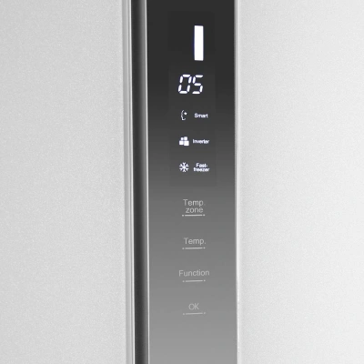 Холодильник Maunfeld MFF177NFW 2-хкамерн. белый глянц. инвертер