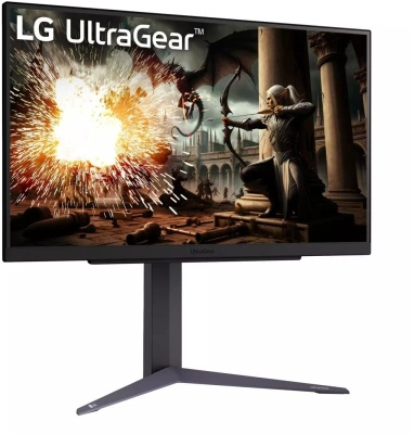 Монитор LG 27" UltraGear 27GS75Q-B черный IPS LED 1ms 16:9 HDMI матовая HAS Piv 1000:1 300cd 178гр/178гр 2560x1440 180Hz DP QHD 6кг