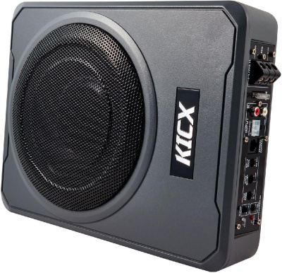 Сабвуфер автомобильный Kicx Q200BA 300Вт активный (20см/8")
