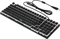 Клавиатура Acer Nitro OKW303 механическая черный/серый USB Multimedia for gamer LED (ZL.KBDCC.01D)