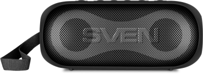 Колонка порт. Sven АС PS-165 черный 16W 1.0 BT/3.5Jack 3000mAh (SV-022372)