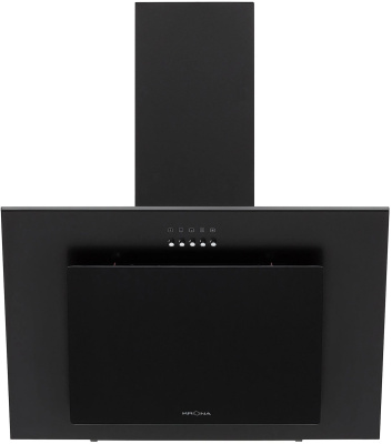 Вытяжка каминная Krona Vierkant 600 Pb черный управление: кнопочное (1 мотор)