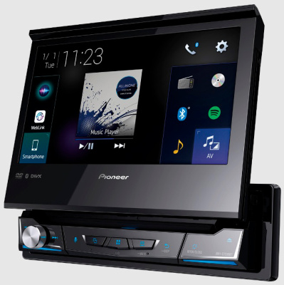 Автомагнитола Pioneer AVH-Z7250BT 1DIN 4x50Вт DSP 7" 3 RDS