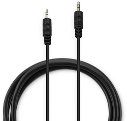 Кабель соединительный аудио Buro BAAC002-2 Jack 3.5 (m)/Jack 3.5 (m) 2м. черный