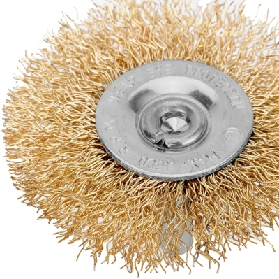 Щетка дисковая по мет. Matrix 74446 d=60мм d(посад.)=6мм (дрели)